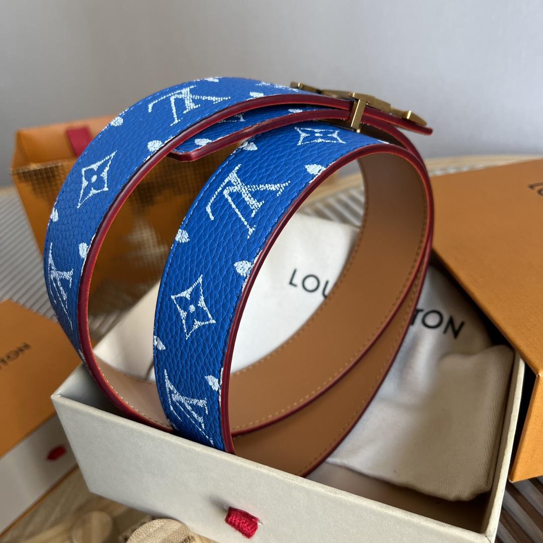 Louis Vuitton LV Initiales 40mm Reversible Belt         - DopestKickz