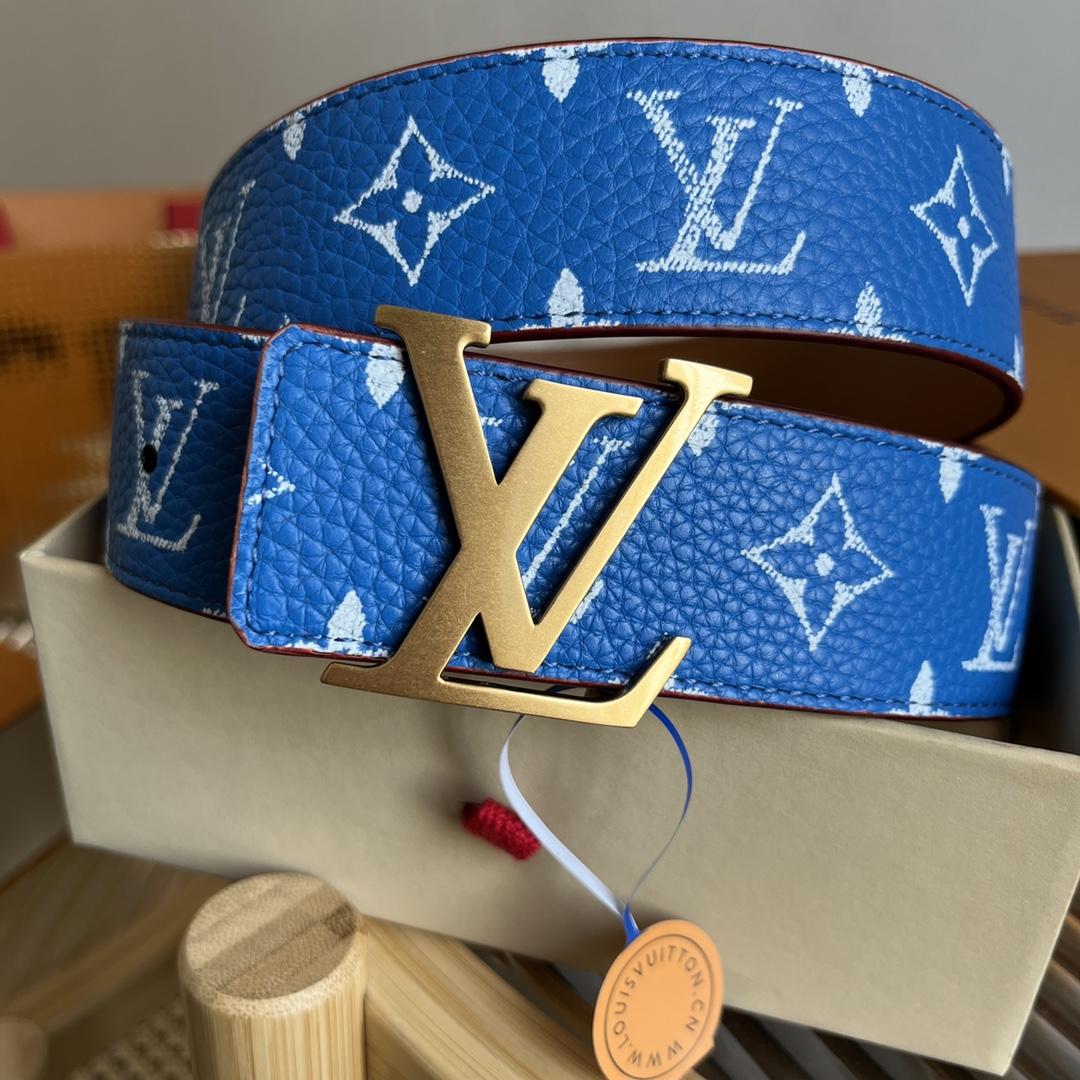 Louis Vuitton LV Initiales 40mm Reversible Belt        M8460V - DopestKickz