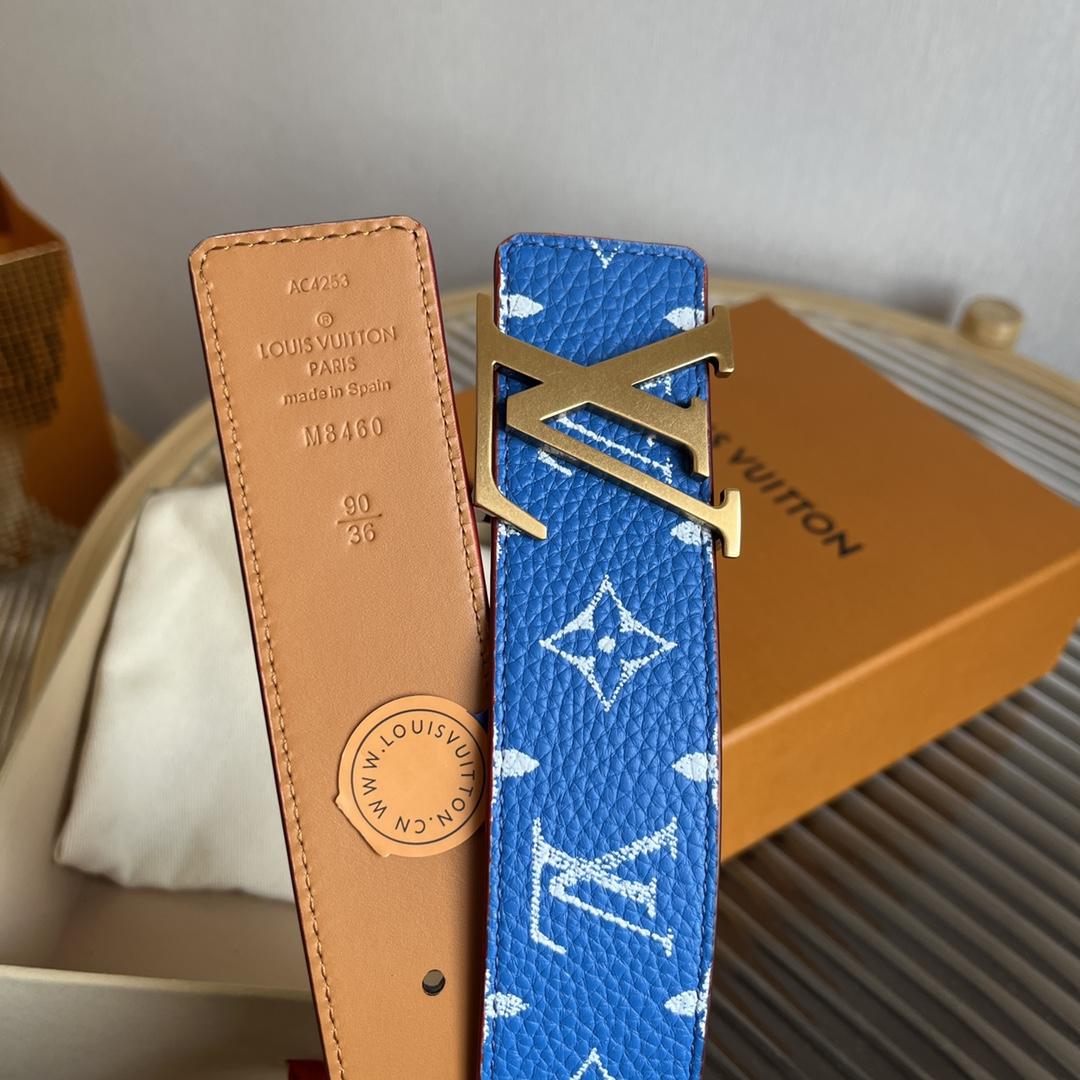 Louis Vuitton LV Initiales 40mm Reversible Belt        M8460V - DopestKickz