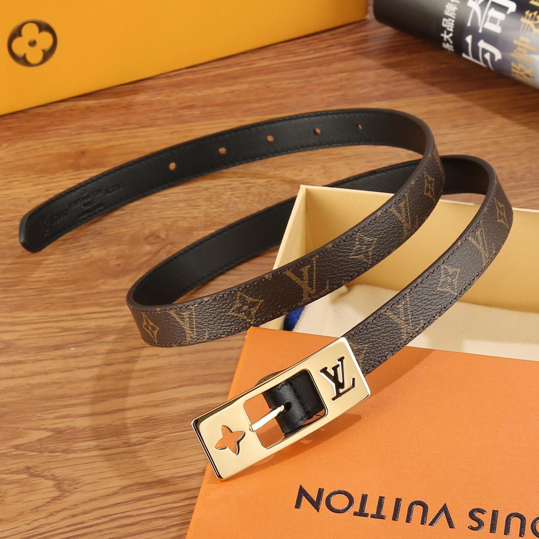 Louis Vuitton LV Duo 18MM Reversible Belt    M8296W - DopestKickz