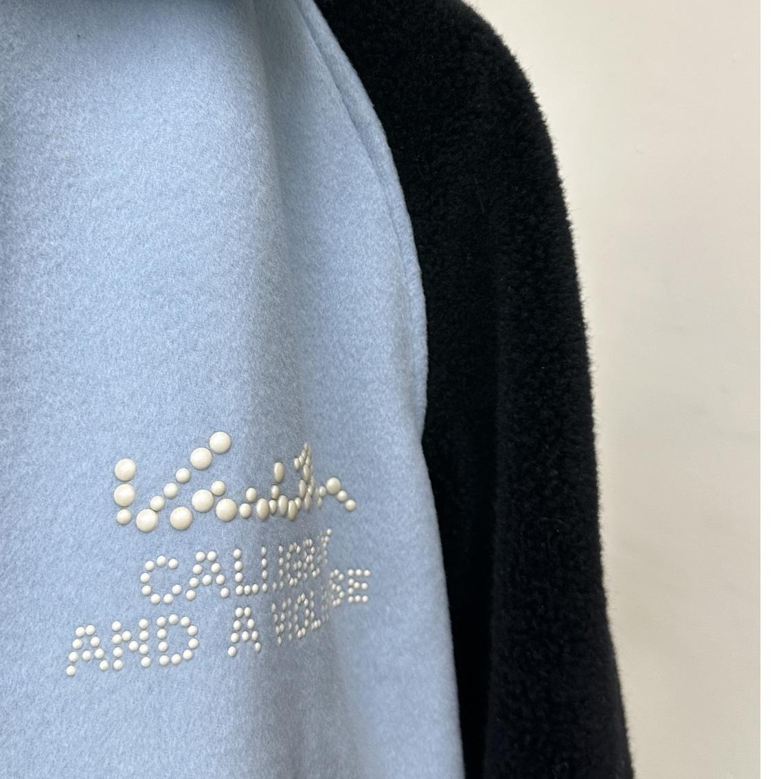 Louis Vuitton Shearling Wool Varsity Blouson    1AFAJE - DopestKickz