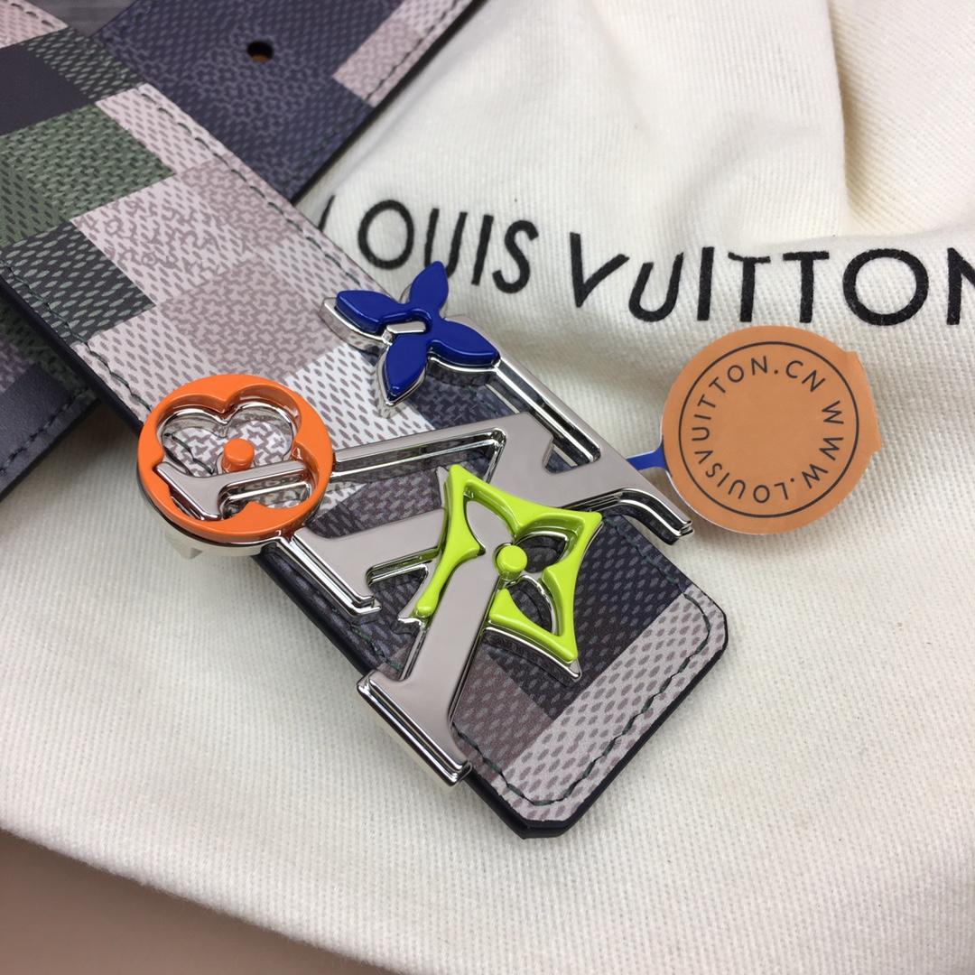 LV Blossom 40mm Reversible Belt - DopestKickz