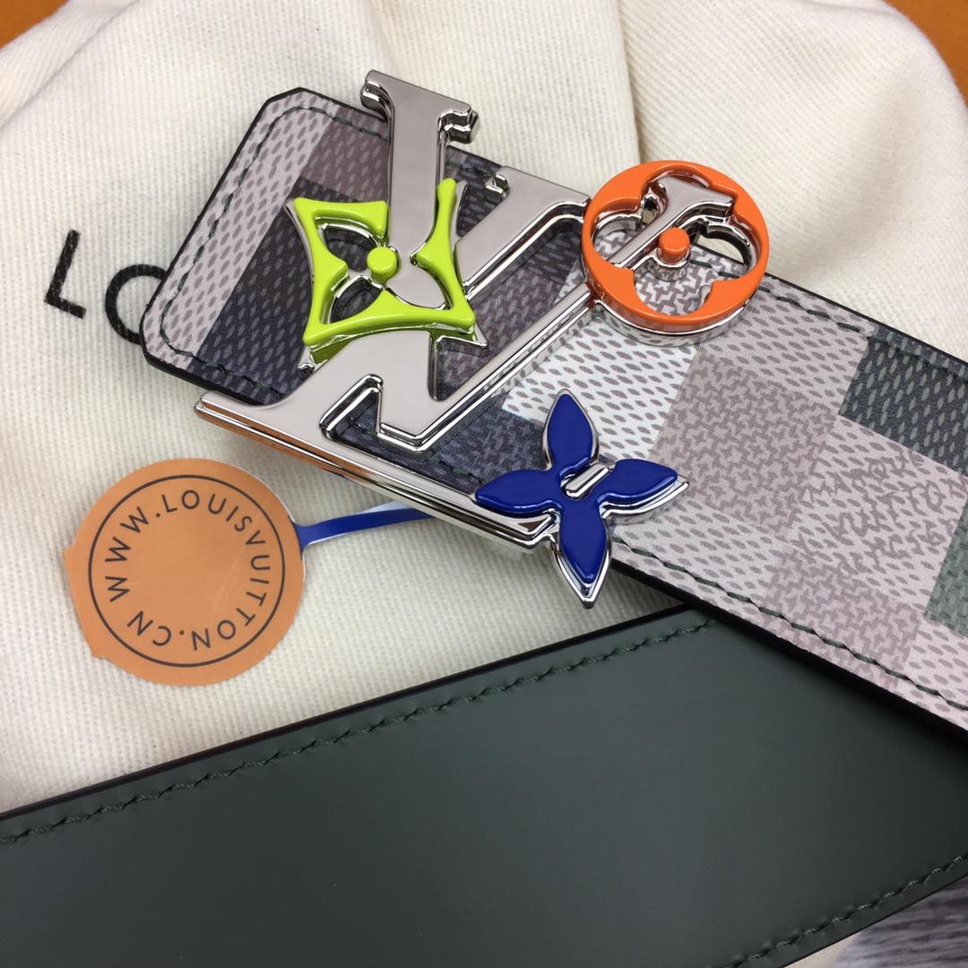 LV Blossom 40mm Reversible Belt - DopestKickz