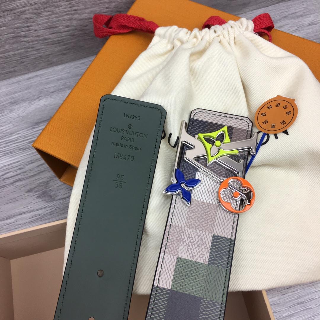 LV Blossom 40mm Reversible Belt - DopestKickz