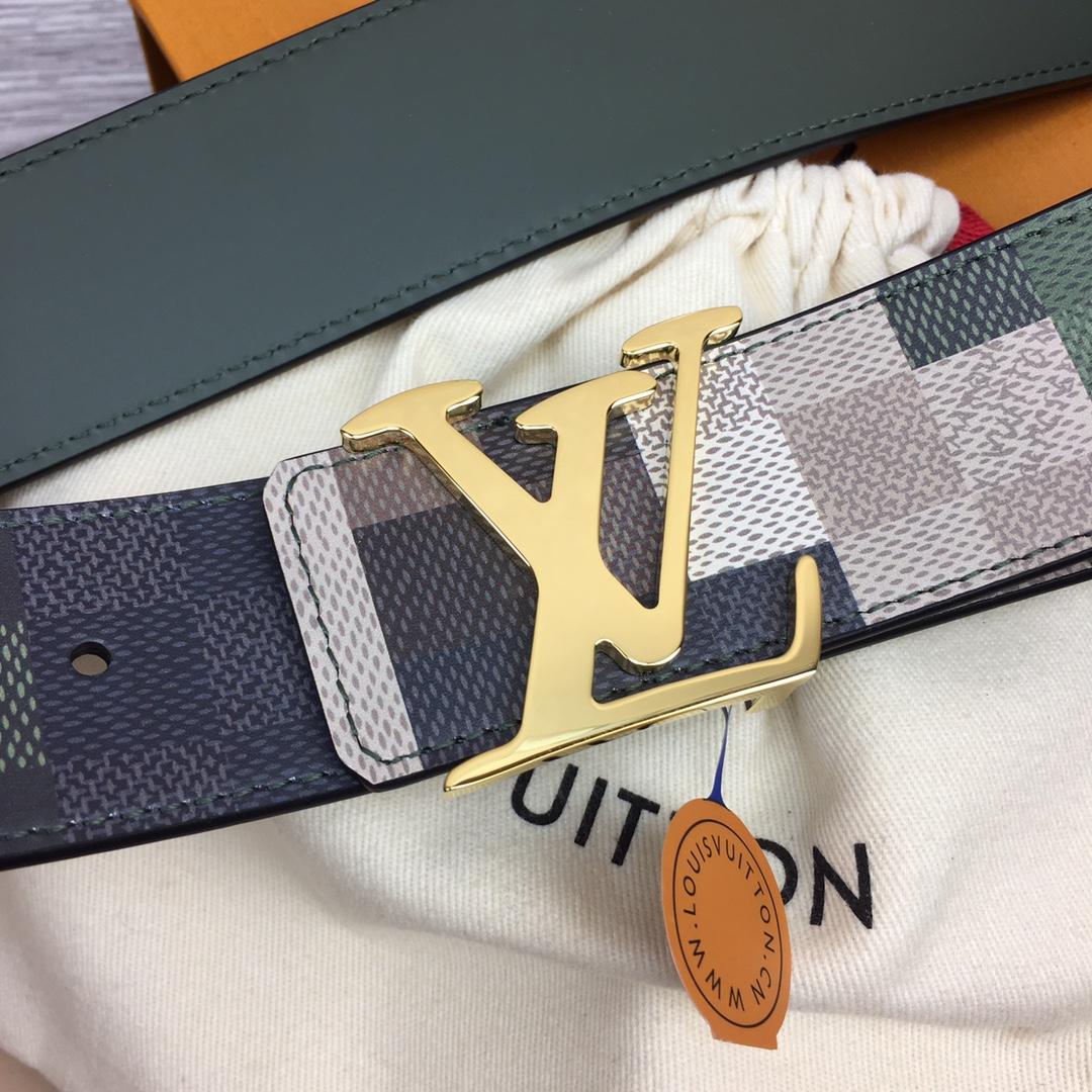 Louis Vuitton LV Mega Pixel 40mm Reversible Belt - DopestKickz