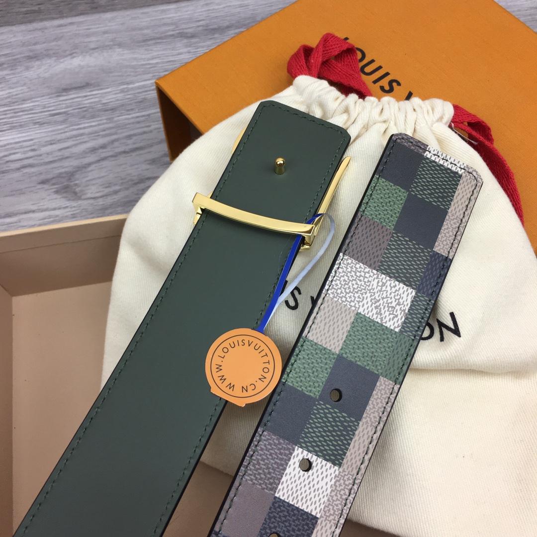 Louis Vuitton LV Mega Pixel 40mm Reversible Belt - DopestKickz