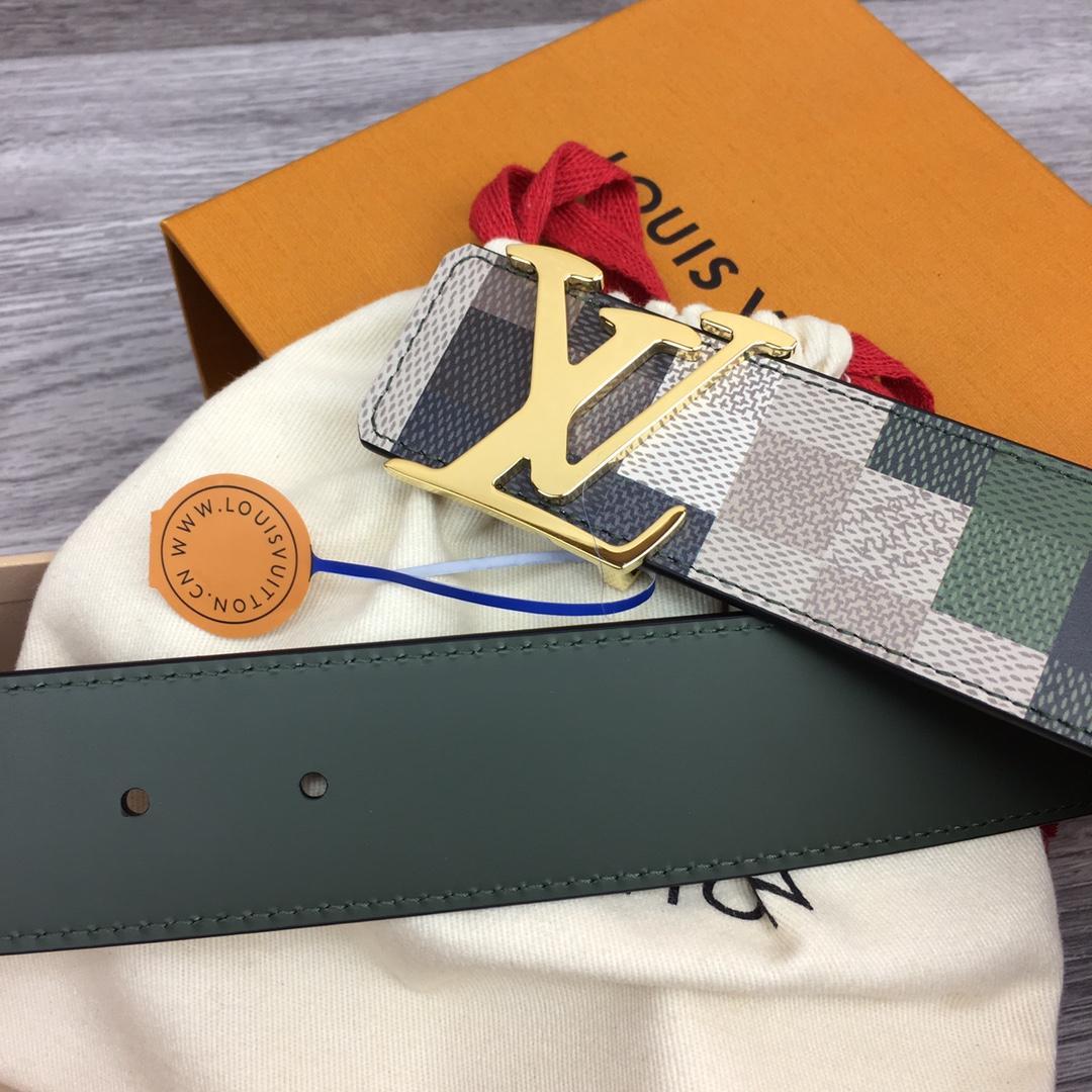 Louis Vuitton LV Mega Pixel 40mm Reversible Belt - DopestKickz