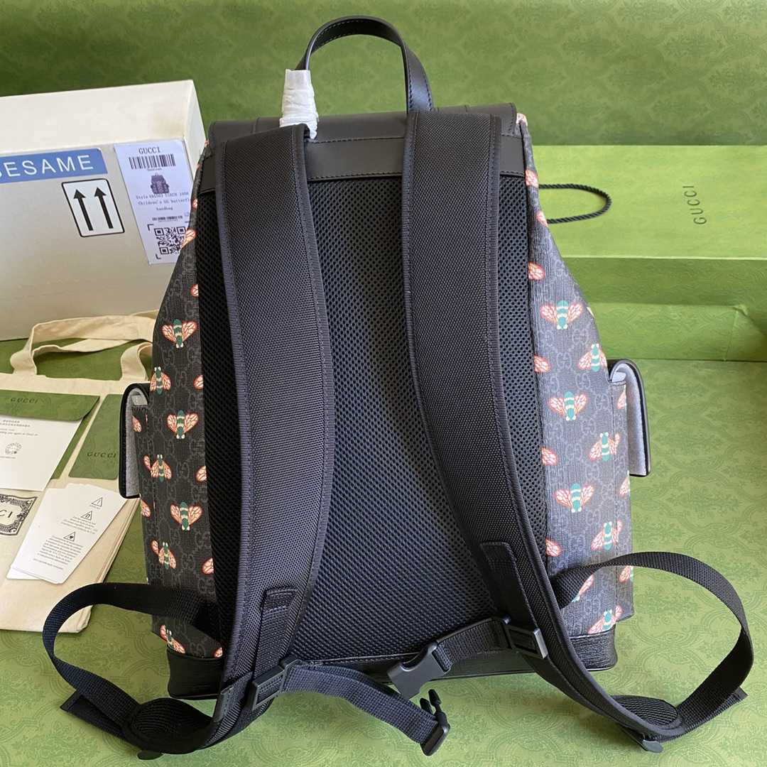 Gucci Bestiary Backpack With Bees  (34*42*16cm) - DopestKickz
