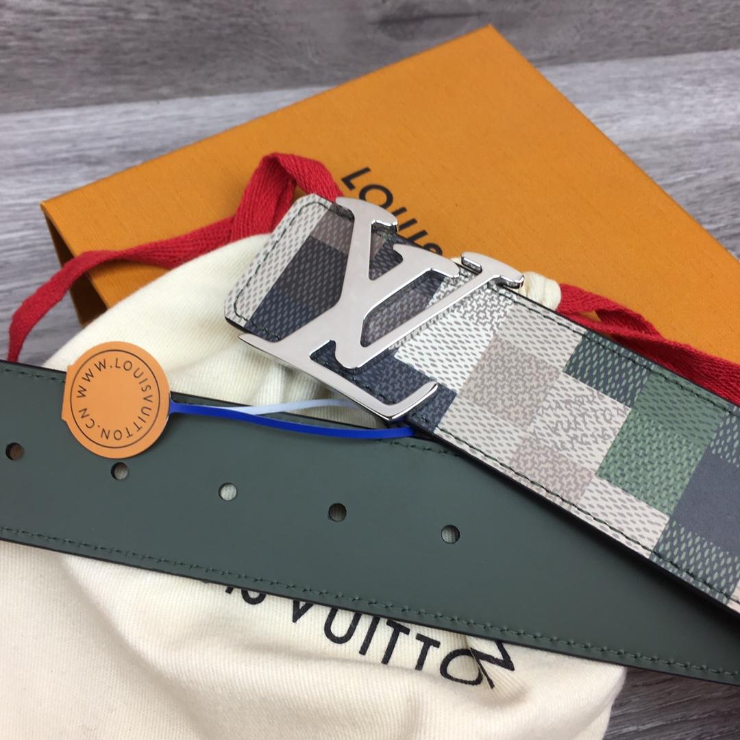 Louis Vuitton LV Mega Pixel 40mm Reversible Belt - DopestKickz