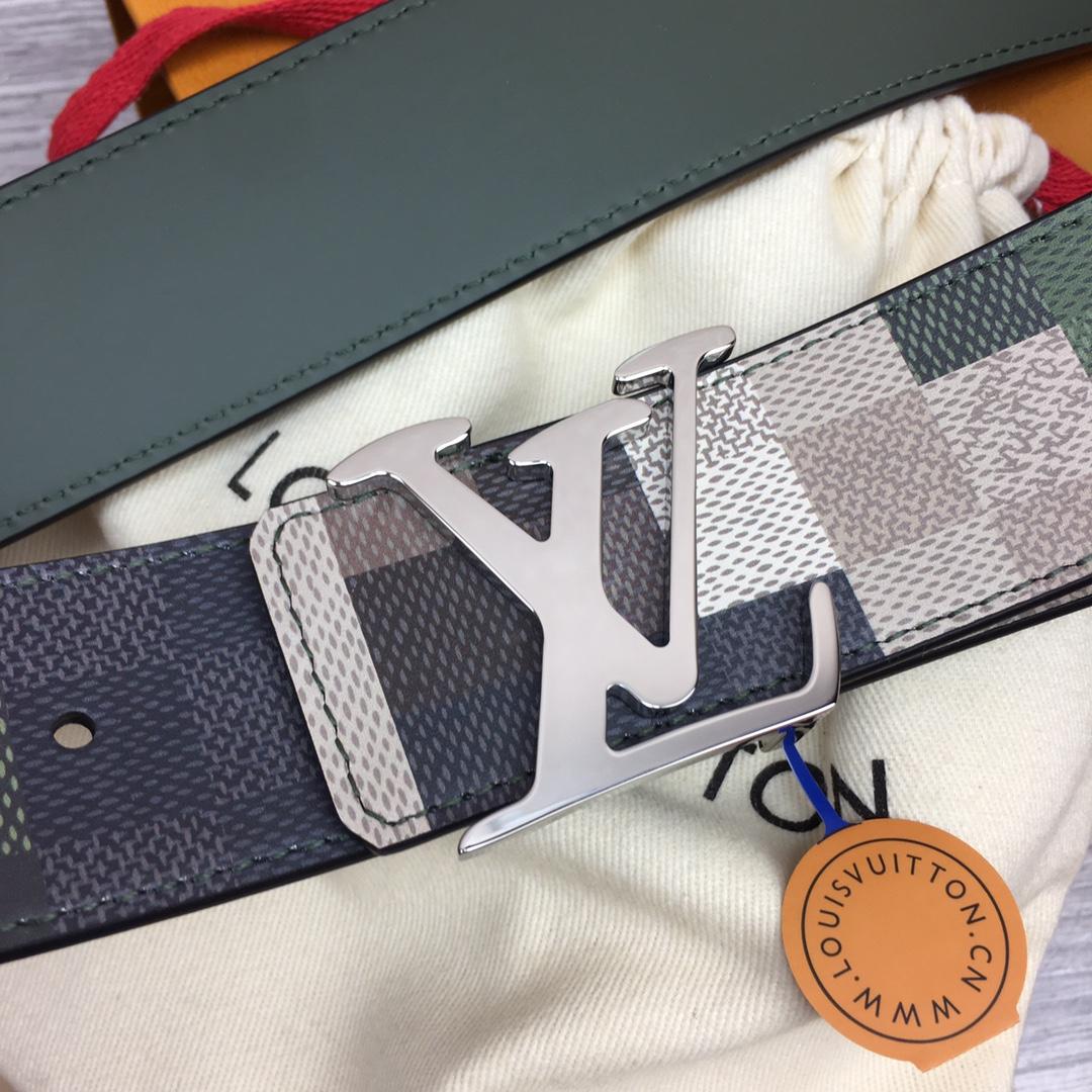 Louis Vuitton LV Mega Pixel 40mm Reversible Belt - DopestKickz