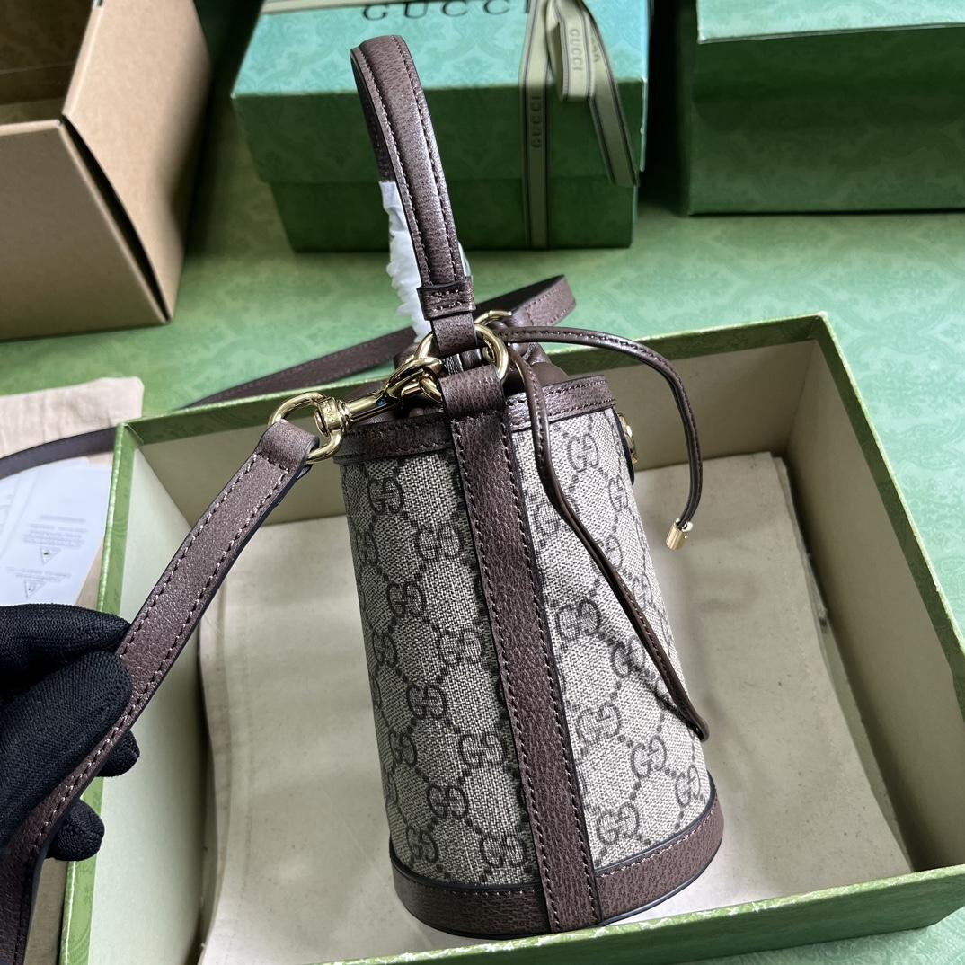 Gucci Ophidia Mini Bucket Bag  (11.5-20-8cm) - DopestKickz