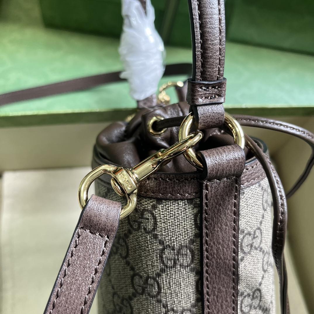Gucci Ophidia Mini Bucket Bag  (11.5-20-8cm) - DopestKickz