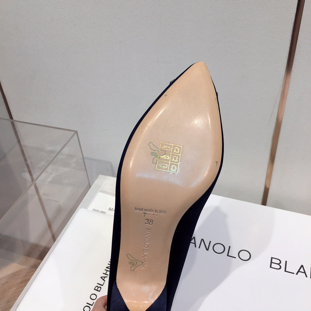 Manolo Blahnik 95mm Hangisi Pumps - DopestKickz
