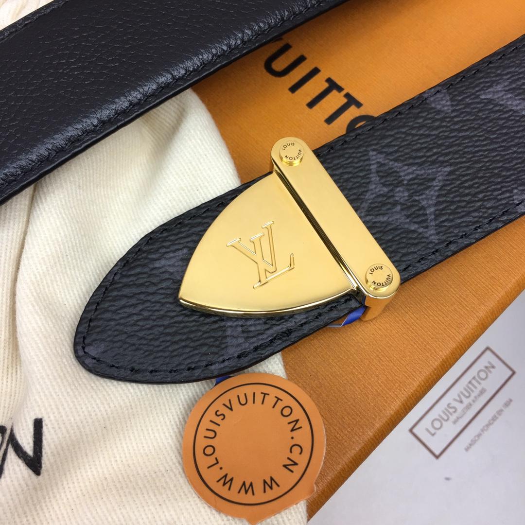 Louis Vuitton LV Trunk 35mm Reversible Belt - DopestKickz
