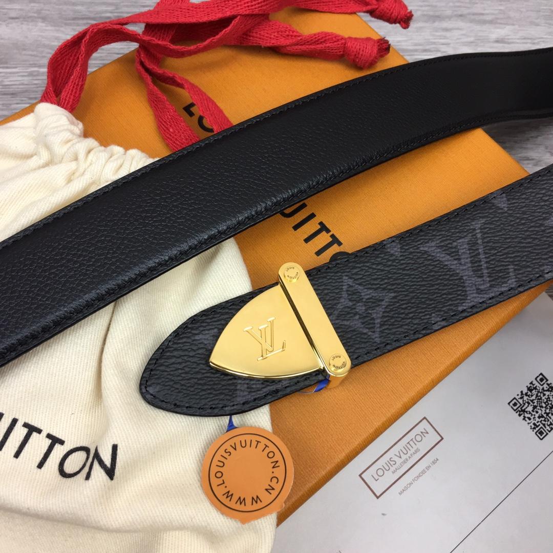 Louis Vuitton LV Trunk 35mm Reversible Belt - DopestKickz
