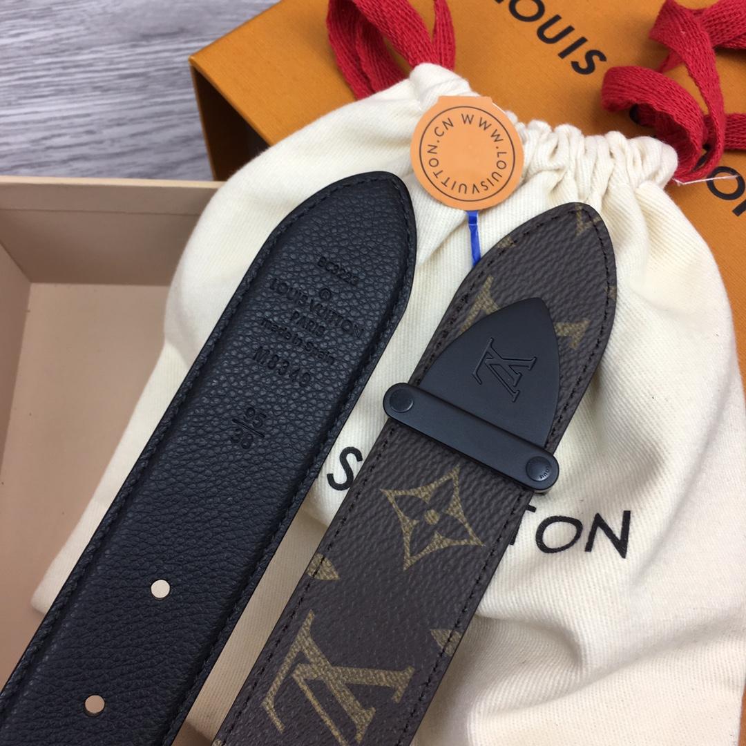 Louis Vuitton LV Trunk 35mm Reversible Belt - DopestKickz