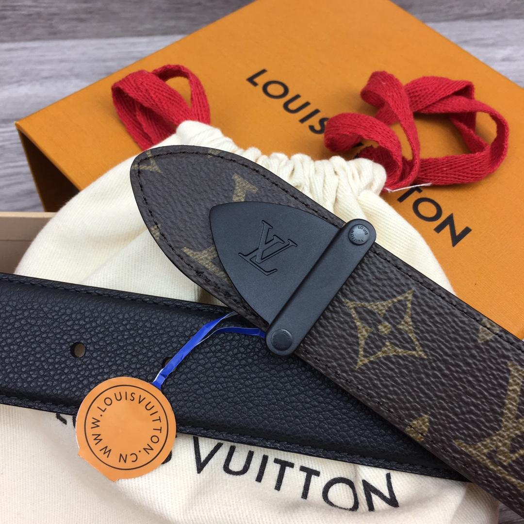 Louis Vuitton LV Trunk 35mm Reversible Belt - DopestKickz
