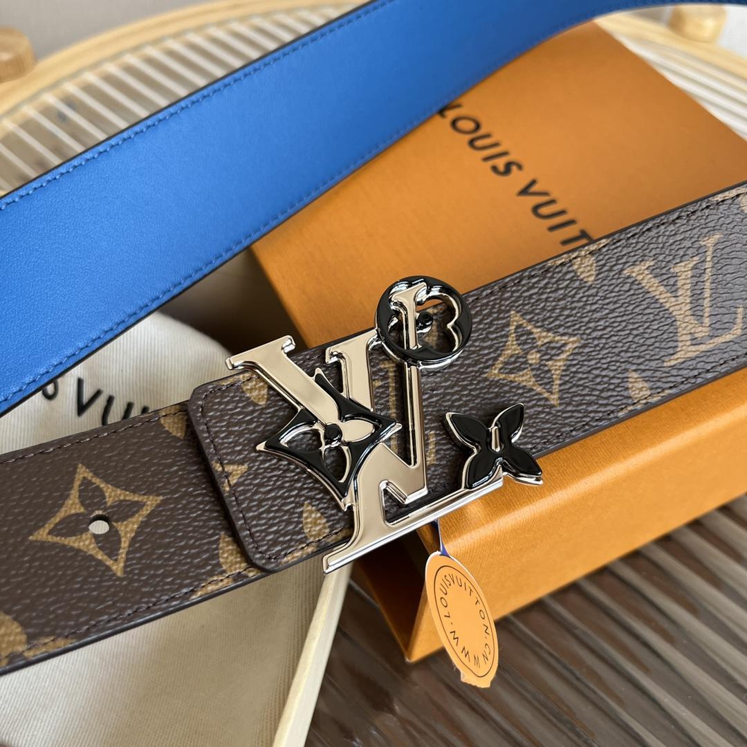 Louis Vuitton LV Blossom 40mm Reversible Belt - DopestKickz