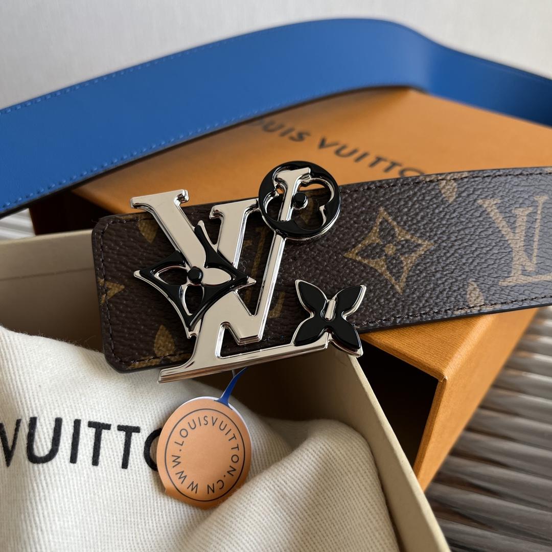 Louis Vuitton LV Blossom 40mm Reversible Belt - DopestKickz