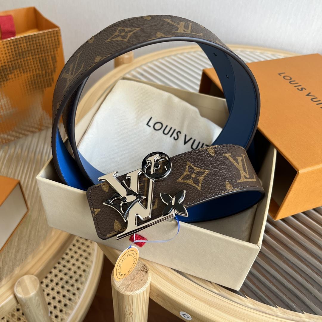 Louis Vuitton LV Blossom 40mm Reversible Belt - DopestKickz