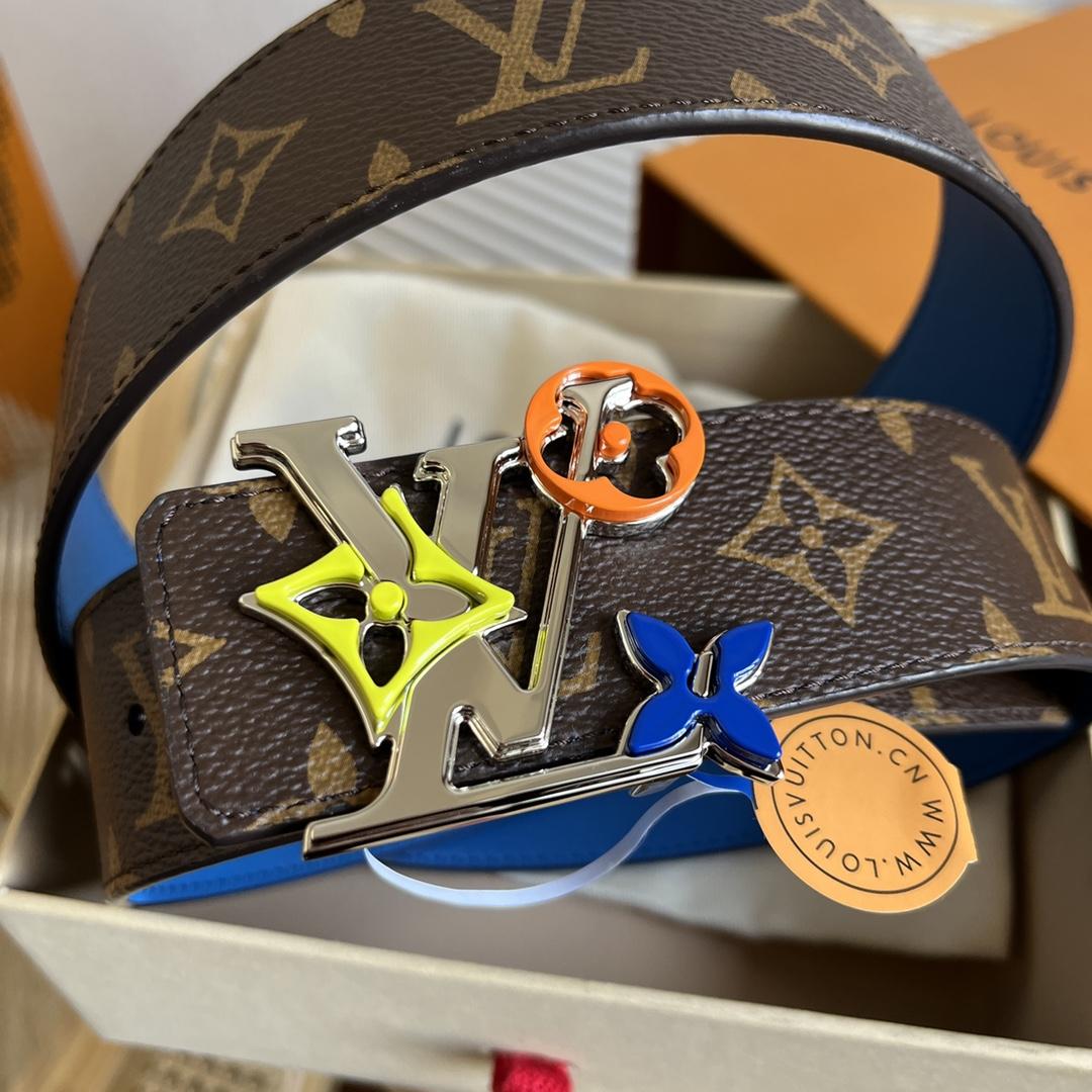 Louis Vuitton LV Blossom 40mm Reversible Belt    M8350U - DopestKickz