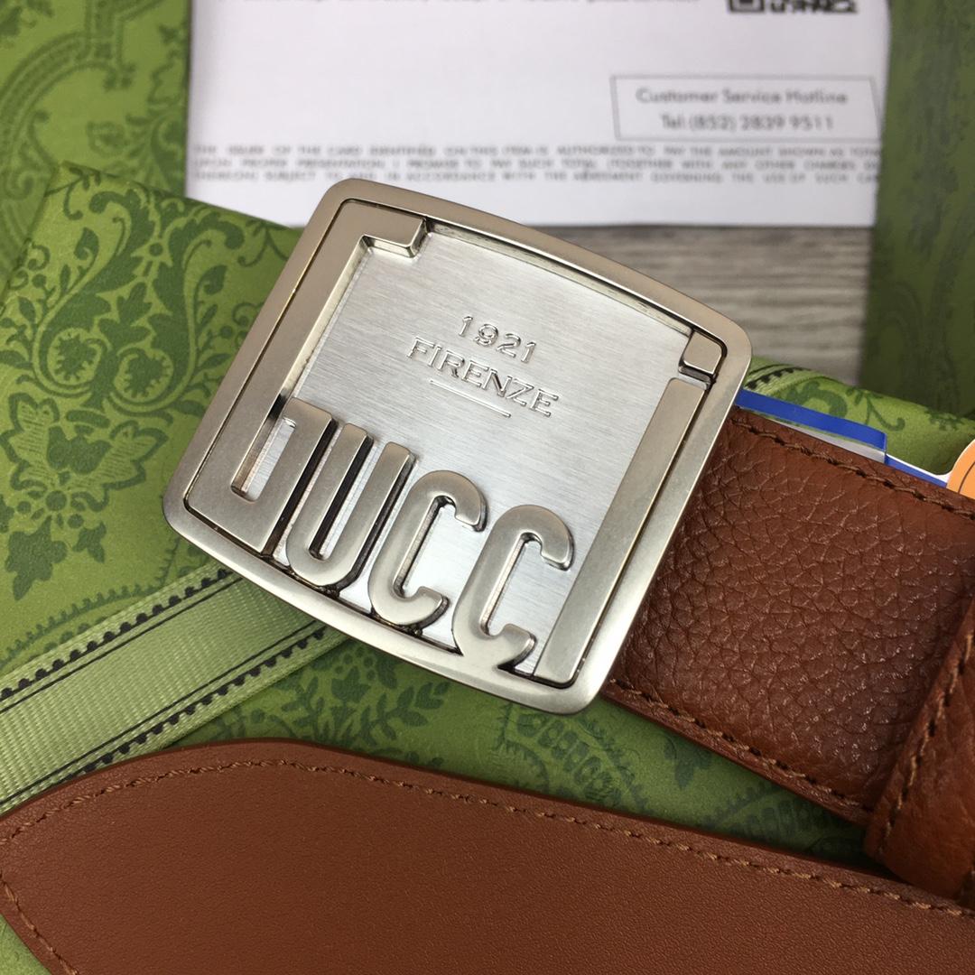 Gucci Leather Belt  35mm - DopestKickz