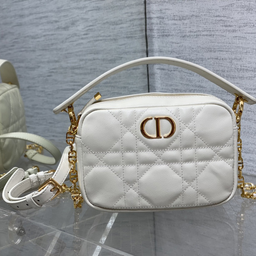 Dior Small Dior Caro Top Handle Camera Bag - DopestKickz