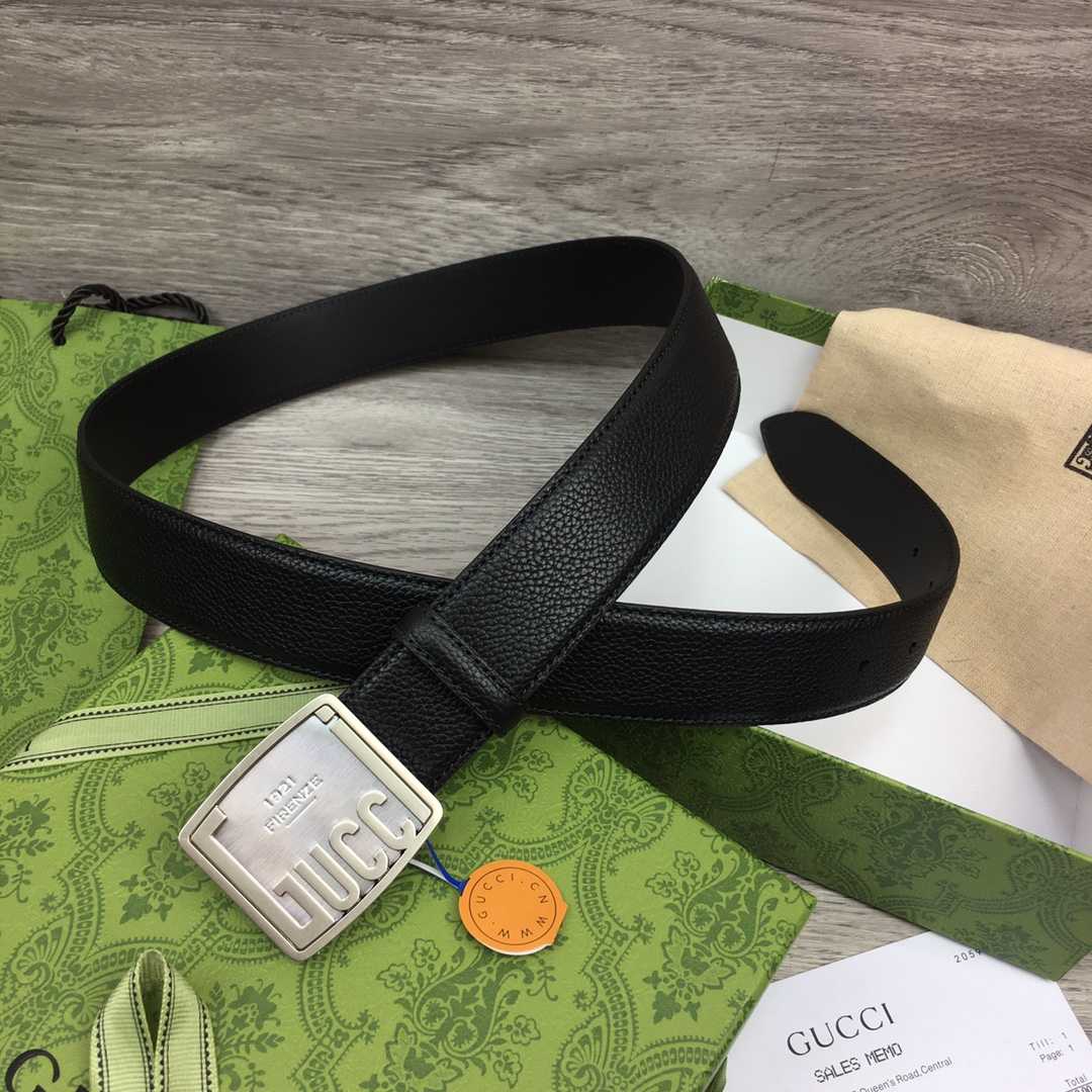 Gucci Leather Belt  35mm - DopestKickz