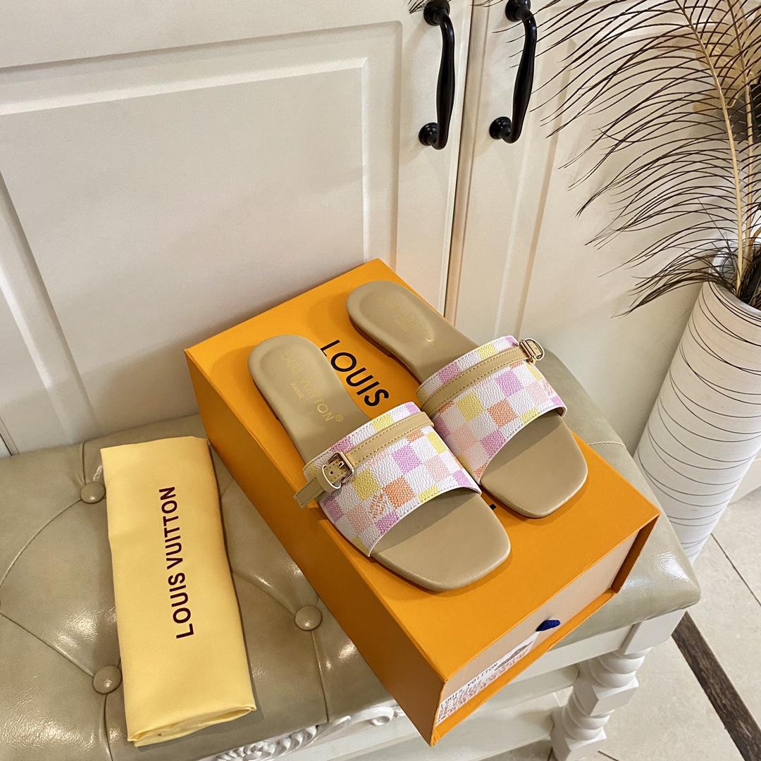 Louis Vuitton Neo Revival Flat Mule   1ACTYE - DopestKickz