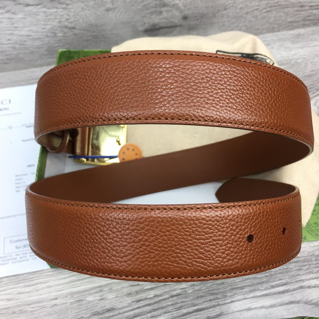 Gucci Leather Belt  35mm - DopestKickz