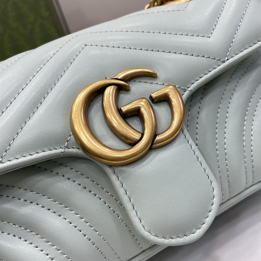 Gucci GG Marmont Matelassé Mini Bag - DopestKickz
