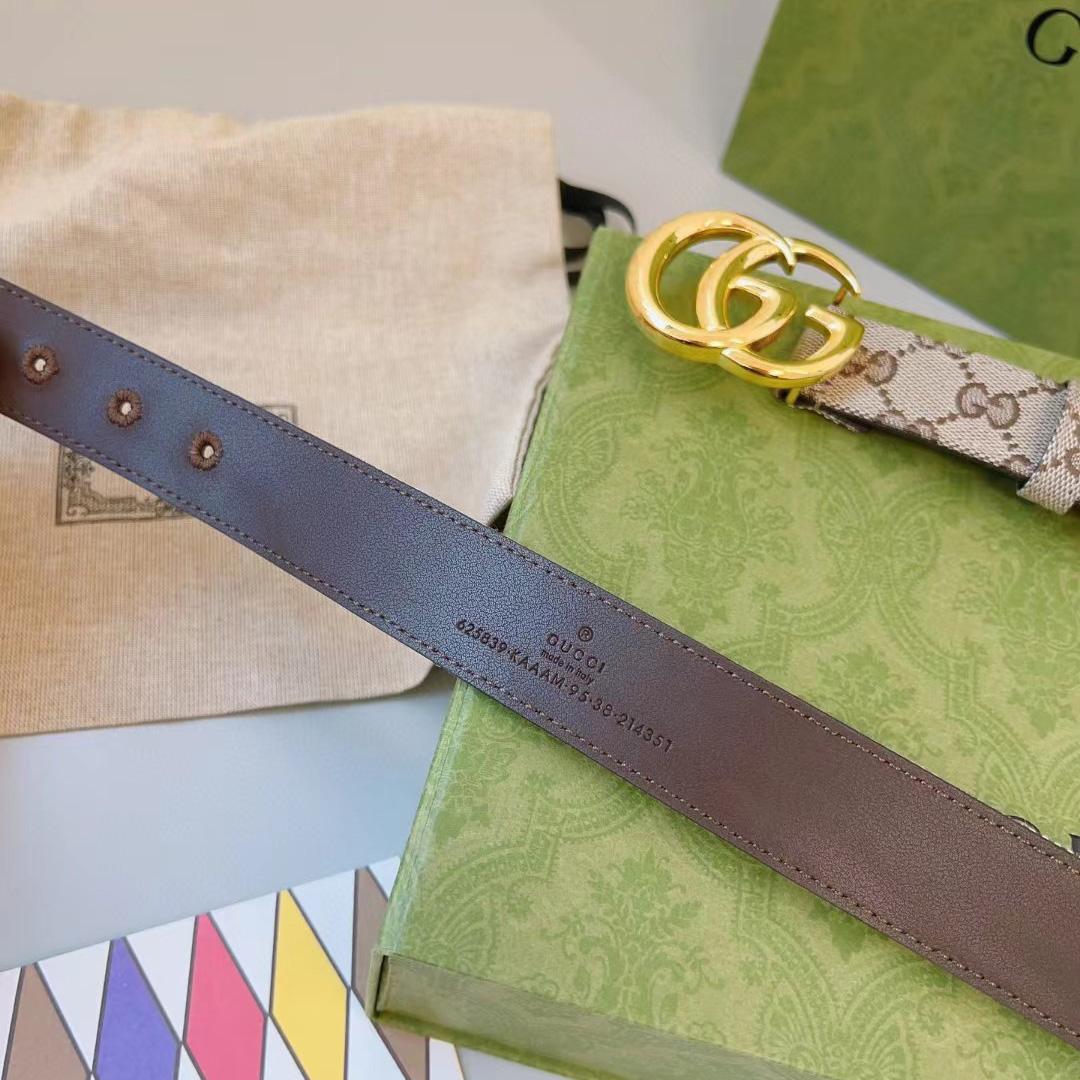 Gucci GG Marmont Reversible belt - DopestKickz
