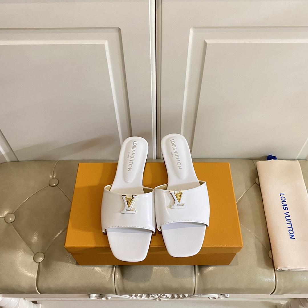 Louis Vuitton LV Capri Flat Mule   1ACTQC - DopestKickz