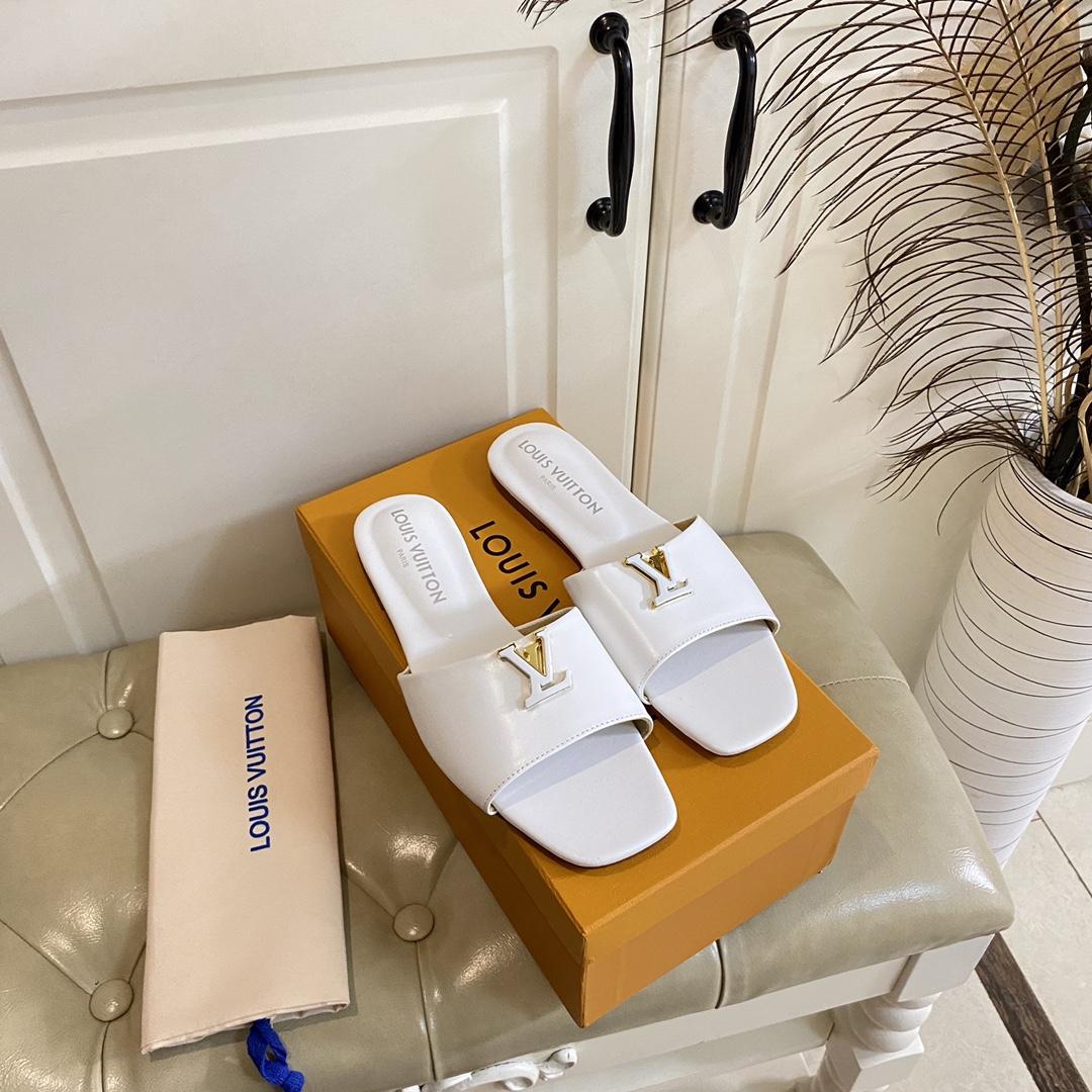 Louis Vuitton LV Capri Flat Mule   1ACTQC - DopestKickz