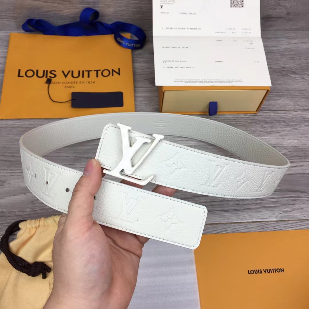 Louis Vuitton Monogram Reversible Belt - DopestKickz