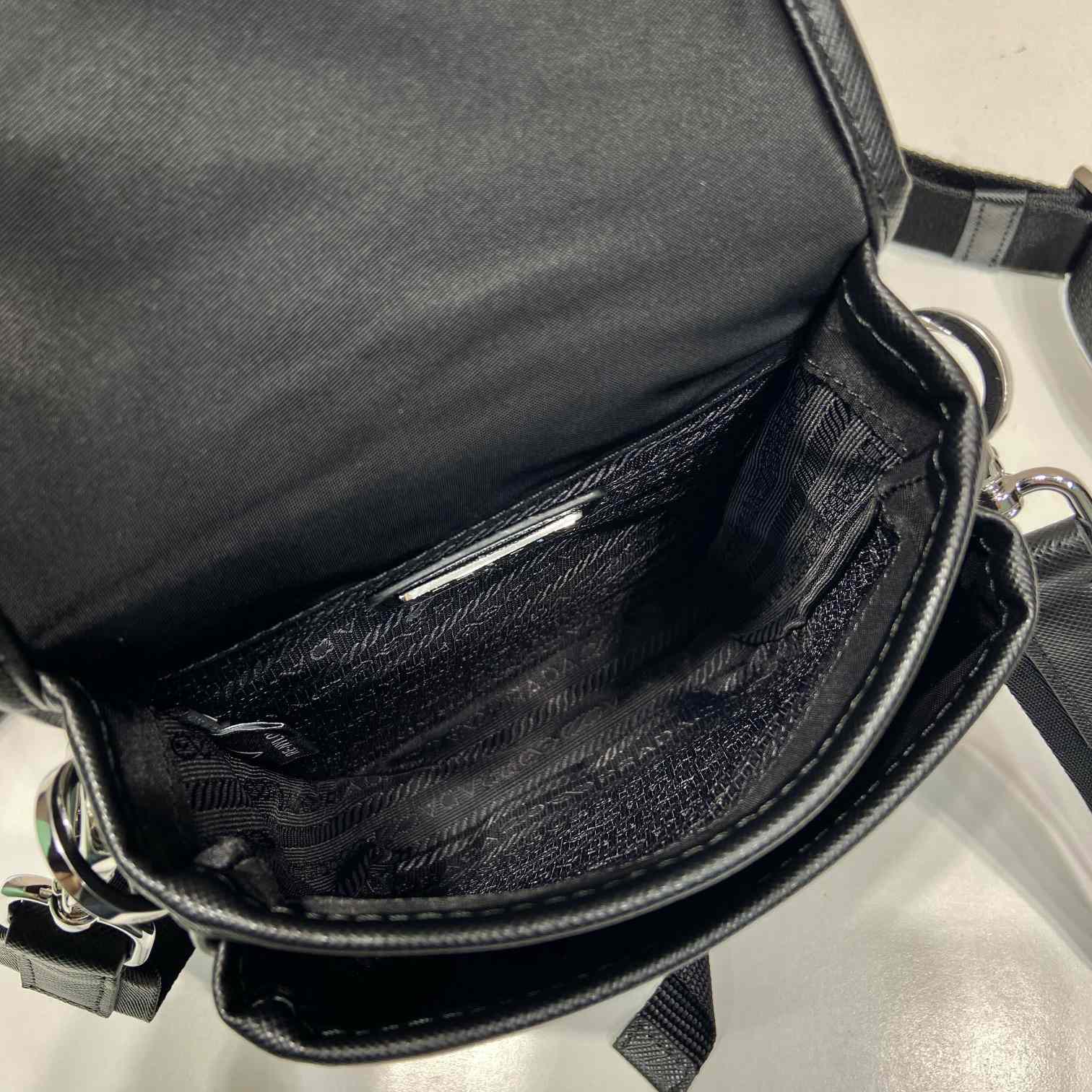 Prada Re-Nylon And Saffiano Leather Shoulder Bag - DopestKickz