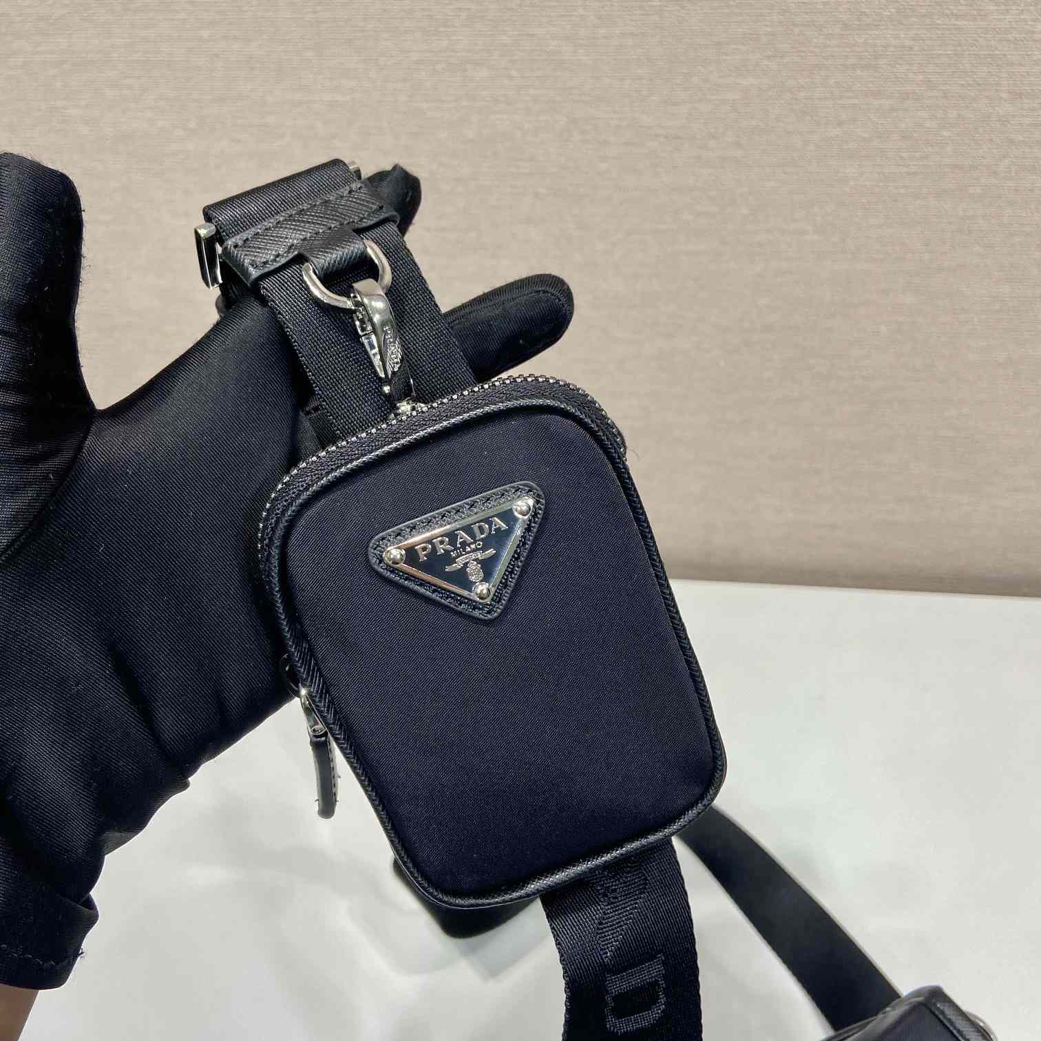 Prada Re-Nylon And Saffiano Leather Shoulder Bag - DopestKickz