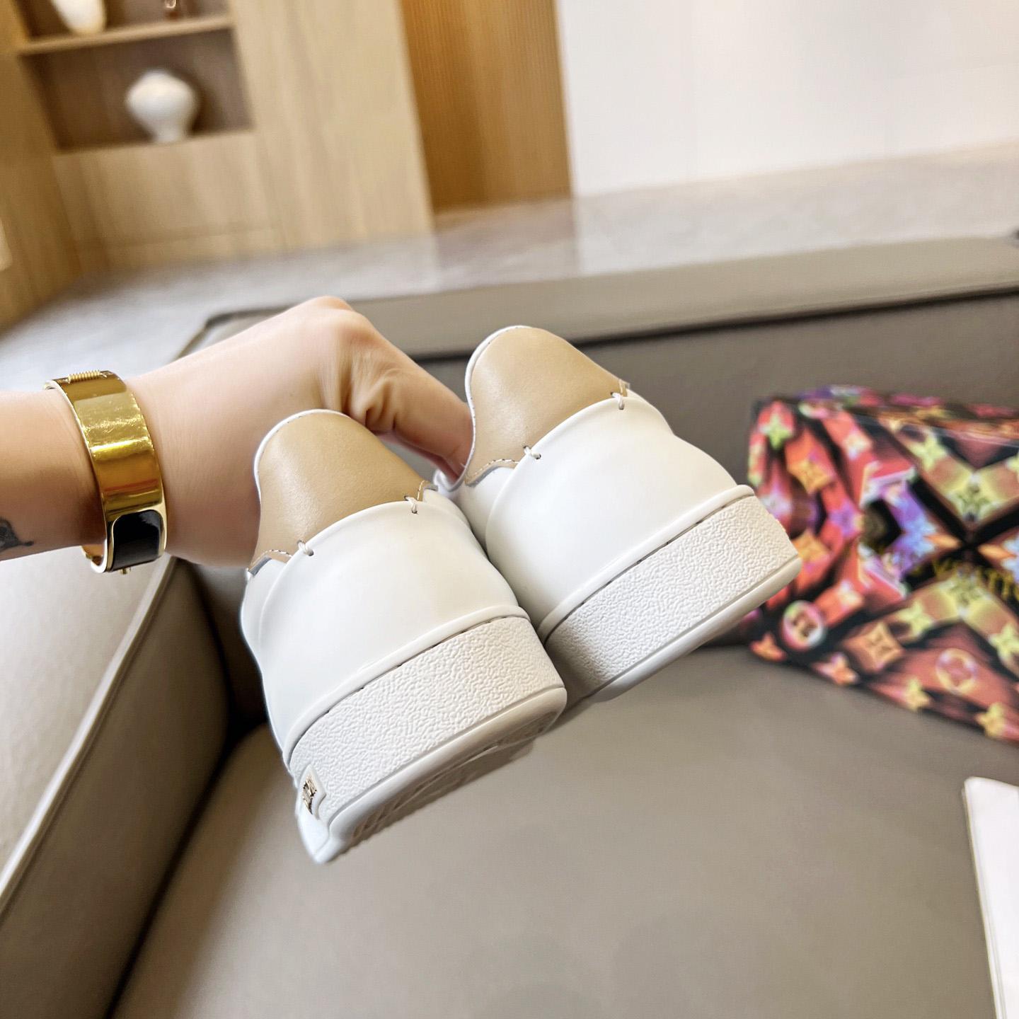 Louis Vuitton Damier Azur Front Row Sneaker - DopestKickz