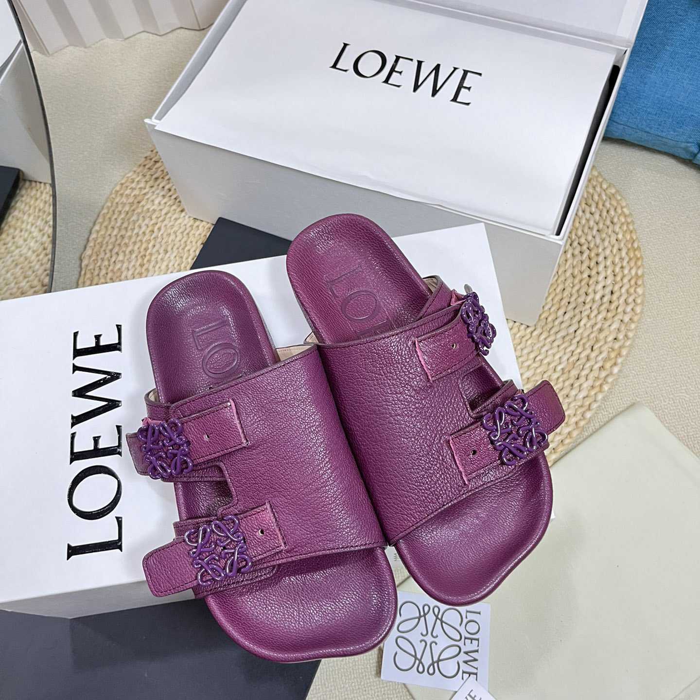 Loewe Ease slide In Goatskin - DopestKickz