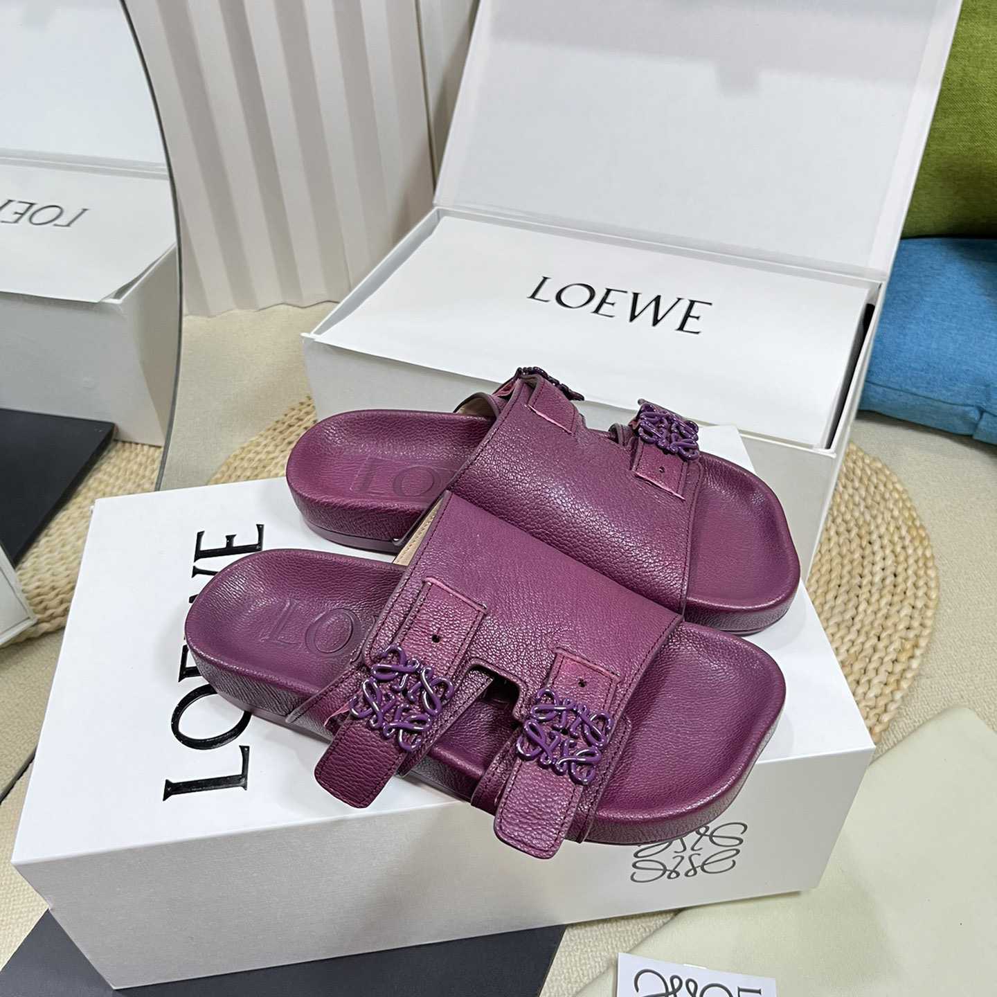 Loewe Ease slide In Goatskin - DopestKickz