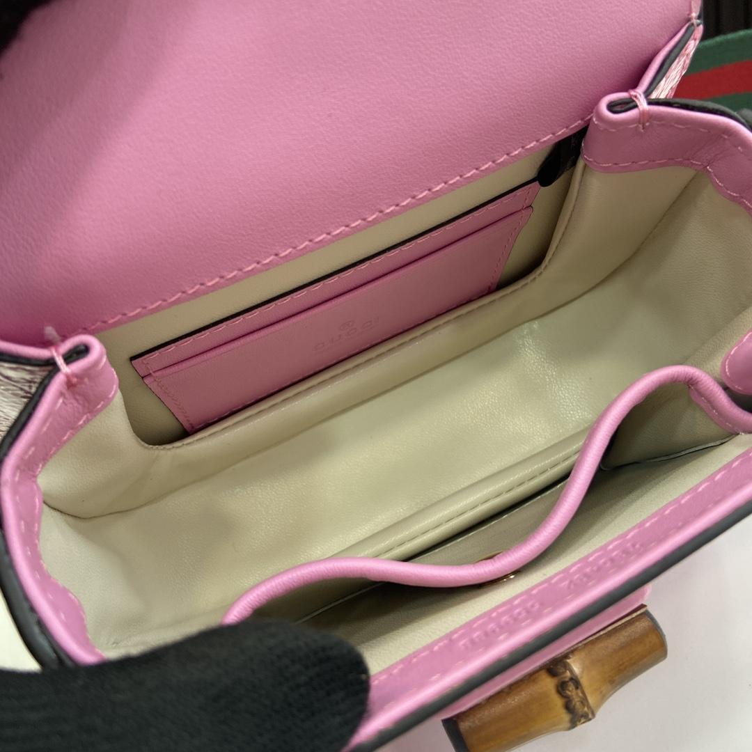 Gucci Bamboo 1947 Mini Top Handle Bag - DopestKickz