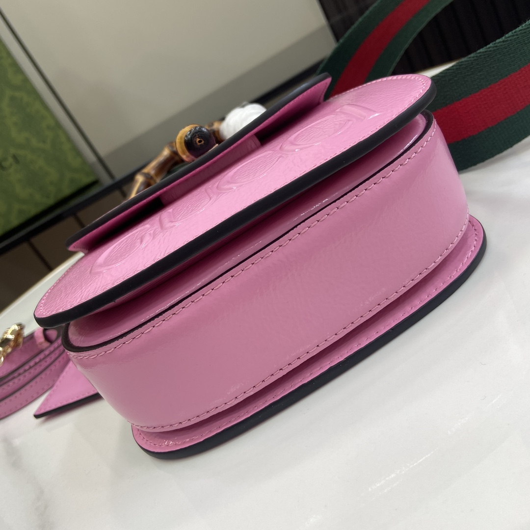 Gucci Bamboo 1947 Mini Top Handle Bag - DopestKickz