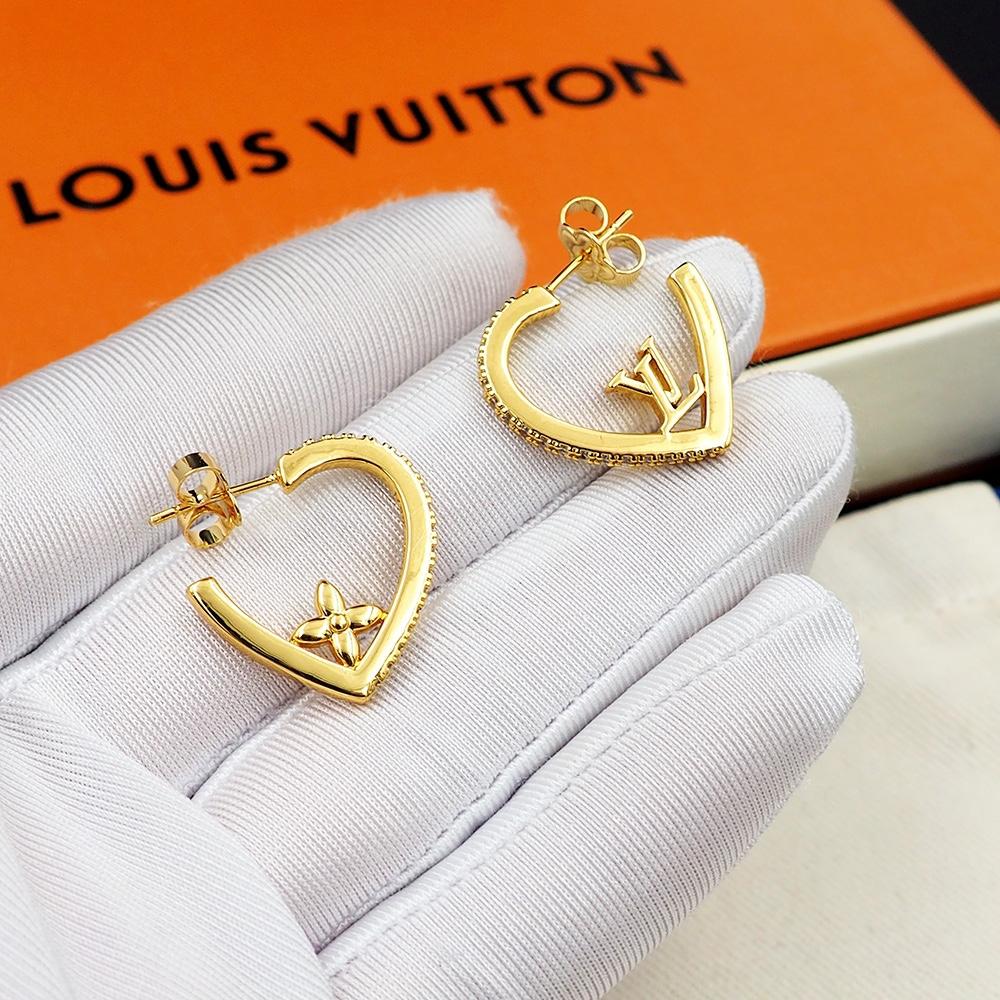 Louis Vuitton My LV Love Earrings   M01616 - DopestKickz