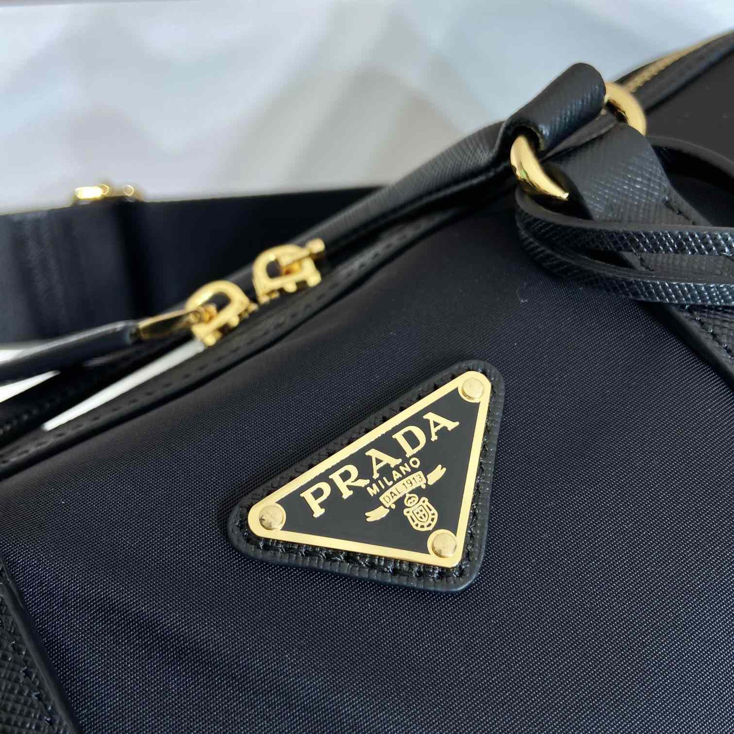 Prada Re-Edition 1978 Medium Re-Nylon And Saffiano Leather Top-handle Bag - DopestKickz