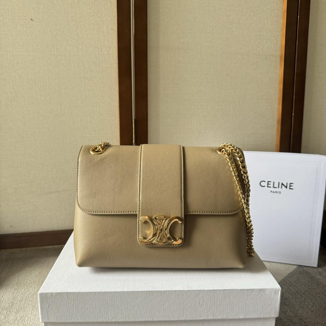 Celine Medium Celine Victoire Bag In Supple Calfskin  - DopestKickz