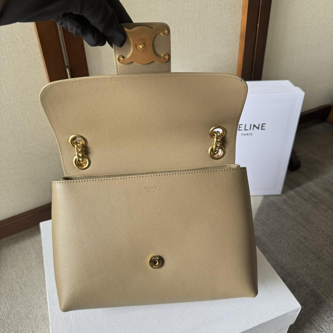 Celine Medium Celine Victoire Bag In Supple Calfskin  - DopestKickz