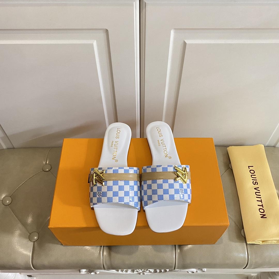 Louis Vuitton Neo Revival Flat Mule   1ACSNC - DopestKickz