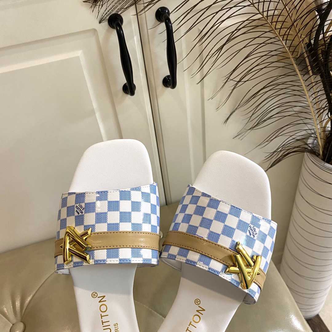 Louis Vuitton Neo Revival Flat Mule   1ACSNC - DopestKickz