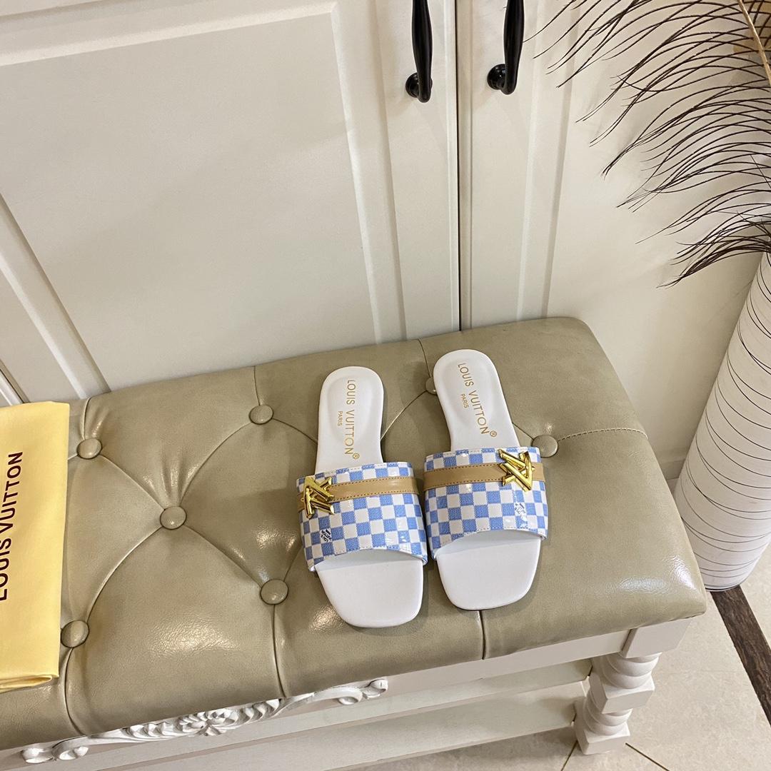 Louis Vuitton Neo Revival Flat Mule   1ACSNC - DopestKickz