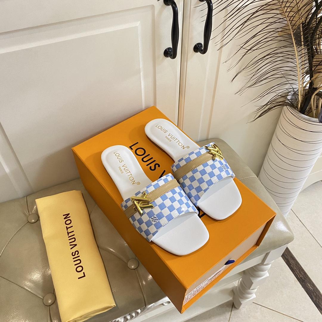 Louis Vuitton Neo Revival Flat Mule   1ACSNC - DopestKickz